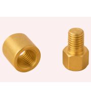 Brass Earth Rod Connectors for Effective Electrical Grounding, Heavy-Duty and Corrosion-Resistant Rod Clamps for Safe Power Distribution and Earthing Systems